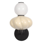 Фото 2 SL6134.411.01 Светильник настенный ST-Luce черный/желтый, опаловый LED 1*8W 3000K ФЛОРЕНТИНИ