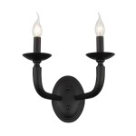 Фото SL1114.401.02 Бра ST-Luce Черный E14 2*40W ФОРТЕЗА