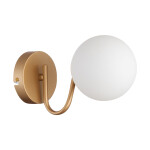 Фото 2 SLE220601-01 Светильник настенный Золотистый/Белый E14 1*40W CALABRIA