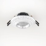 Фото 3 CLD041NW1 Боска Белый+Хром  Св-к Встр. 7W*3500K