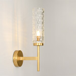 Фото 2 Настенный светильник BRWL7055 antique brass