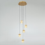 Фото 3 Подвесной светильник MD22001052-5A gold