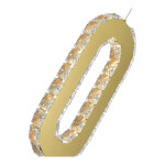 Фото 2 SL6506.203.01 Светильник подвесной ST-Luce Золотистый/Золотистый, Прозрачный LED 1*9W 3000K ЛУНГО