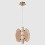 Фото 3 Светильник подвесной Crystal Lux AMARILLO SP12W LED BRASS