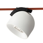 Фото 2 ST451.536.12.1 Св-к трек. Белый LED 1*12W 3000K 911Lm Ra90 60 IP20 D100xH107 48V BAND