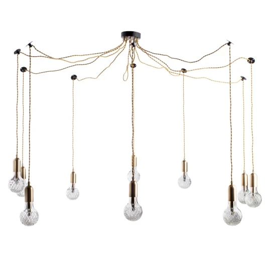 Фото Подвесная люстра Arte Lamp SALUTE A8040SP-10SG
