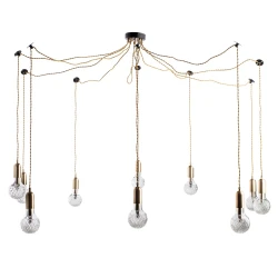 Фото Подвесная люстра Arte Lamp SALUTE A8040SP-10SG