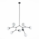 Фото 2 SL1506.403.08 Люстра подвесная ST-Luce Черный/Белый E14 8*40W CHIETI