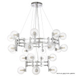 Фото 2 Люстра Crystal Lux LUXURY SP16+8 CHROME