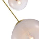 Фото 1 SL1190.203.03 Светильник подвесной ST-Luce Золотистый/Прозрачно-белый E27 3*60W CASSIUS