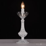 Фото 2 Настольная лампа с хрустальными плафонами AL78100L/12 WMN P Clear/M-1H Bohemia Ivele Crystal