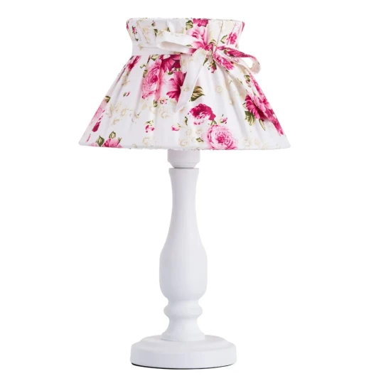 Фото Декоративная настольная лампа Arte Lamp MARGHERITA A7028LT-1WH