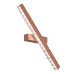 Фото 1 SL1018.623.01 Светильник подвесной ST-Luce терракотовый/прозрачный LED 1*11W 4000K ЭВКЛИДИК