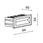 Фото 3 Подсветка для лестниц Outdoor O045SL-L3W3K