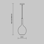 Фото 4 Подвесной светильник Maytoni MOD271PL-01B2