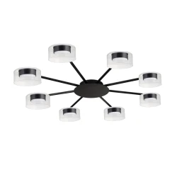 Фото Потолочная люстра Arte Lamp ALIUS A8042PL-8BK