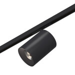 Фото 4 ST671.436.05 Магнитный трековый светильник Черный LED 1*5W 3000K 340Lm Ra>90 36° IP20 D35xH58 24V SUPER5