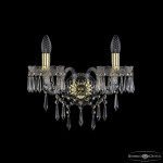 Фото 2 Бра хрустальные 1403B/2/160/XL G