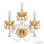 Фото 2 Бра 5402B/2+1/165 G Amber/M-1G K721 Bohemia Ivele Crystal