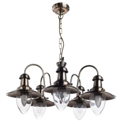 Фото Подвесная люстра Arte Lamp FISHERMAN A5518LM-5AB