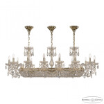 Фото 4 Люстра хрустальная 1453/14/195/1000 G Bohemia Ivele Crystal