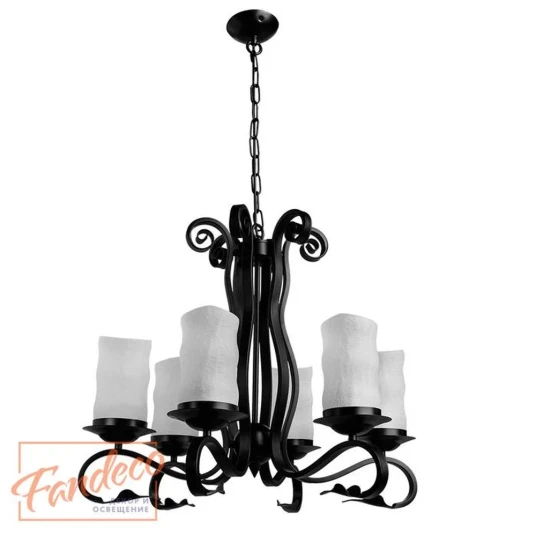Фото Подвесная люстра Arte Lamp SCROLL A7915LM-6BK