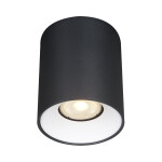 Фото ST167.452.01 Светильник потолочный Черный GU10 1*50W IP20 D80xH95 220V Без ламп Накладные светильники