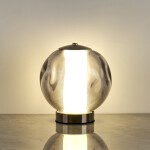 Фото 3 Настольная лампа OT2437-Z pearl black/smoke