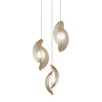 Фото 7 Подвесной светильник MD24030035-3A brass/amber