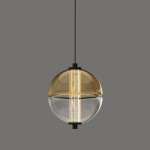 Фото 3 Подвесной светильник MD24022079-1A black/amber