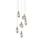 Фото 7 Подвесной светильник MT9176-6H titanium gold