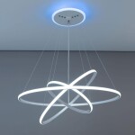 Фото 2 CL731A090E Неон Белый Смарт RGB Св-к Люстра