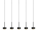 Фото 1 Подвесной светильник MD2826-5L black