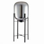 Фото 1 SL1050.715.01 Торшер ST-Luce Черный/Дымчатый E27 1*40W BURASCA