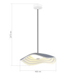 Фото 1 SL6208.701.12 Светильник подвесной ST-Luce Серый/Серый, Белый LED 1*12W 3000K ОАЗИС