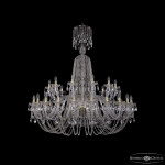 Фото 3 Люстра хрустальная 1402/24+12/530/XL-154 G