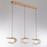 Фото 2 Подвесной светильник MD24020901-3B gold/cognac