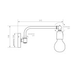 Фото 2 Настенный светильник WL-30586