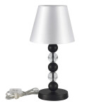 Фото 3 SL2003.404.01 Прикроватная лампа ST-Luce черный/белый E27 1*40W АВРОРА