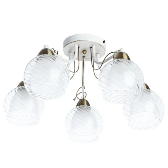 Фото Потолочная люстра Arte Lamp INTRECCIO A1633PL-5WG