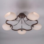 Фото 4 CL131151 Октава Хром+Венге Св-к Люстра