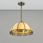 Фото 1 CL440231 Шербург-2 Беж.+Янтарн. Св-к Люстра