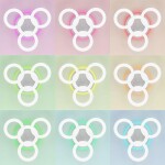 Фото 3 CL225A140E Паркер Белый Смарт RGB Св-к Люстра