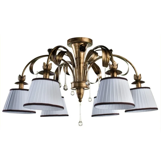 Фото Потолочная люстра Arte Lamp BORGIA A8100PL-6GA