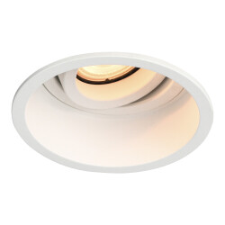 Фото ST261.508.01 Св-к встр. Белый GU10 1*50W IP20 D91,5xH5,2 220V Без ламп Встраиваемые светильники