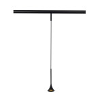 Фото ST688.436.05 Магнитный трековый светильник Черный LED 1*5W 3000K Lm Ra>90  IP20 D70xH225 24V SUPER5