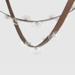 Фото 3 Светильник подвесной Crystal Lux BOSQUE SP7 L3000 BROWN/TRANSPARENT