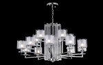 Фото 3 Люстра Crystal Lux NICOLAS SP-PL10+5 NICKEL/WHITE