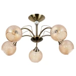 Фото Потолочная люстра Arte Lamp WILLOW A3461PL-5AB