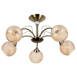 Фото Потолочная люстра Arte Lamp WILLOW A3461PL-5AB